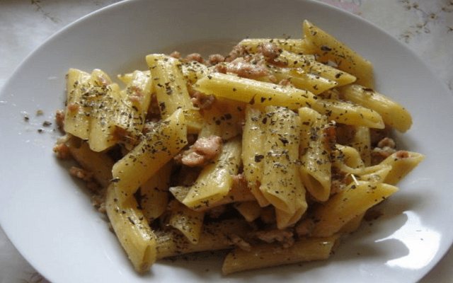 макароны по-французски с мясом